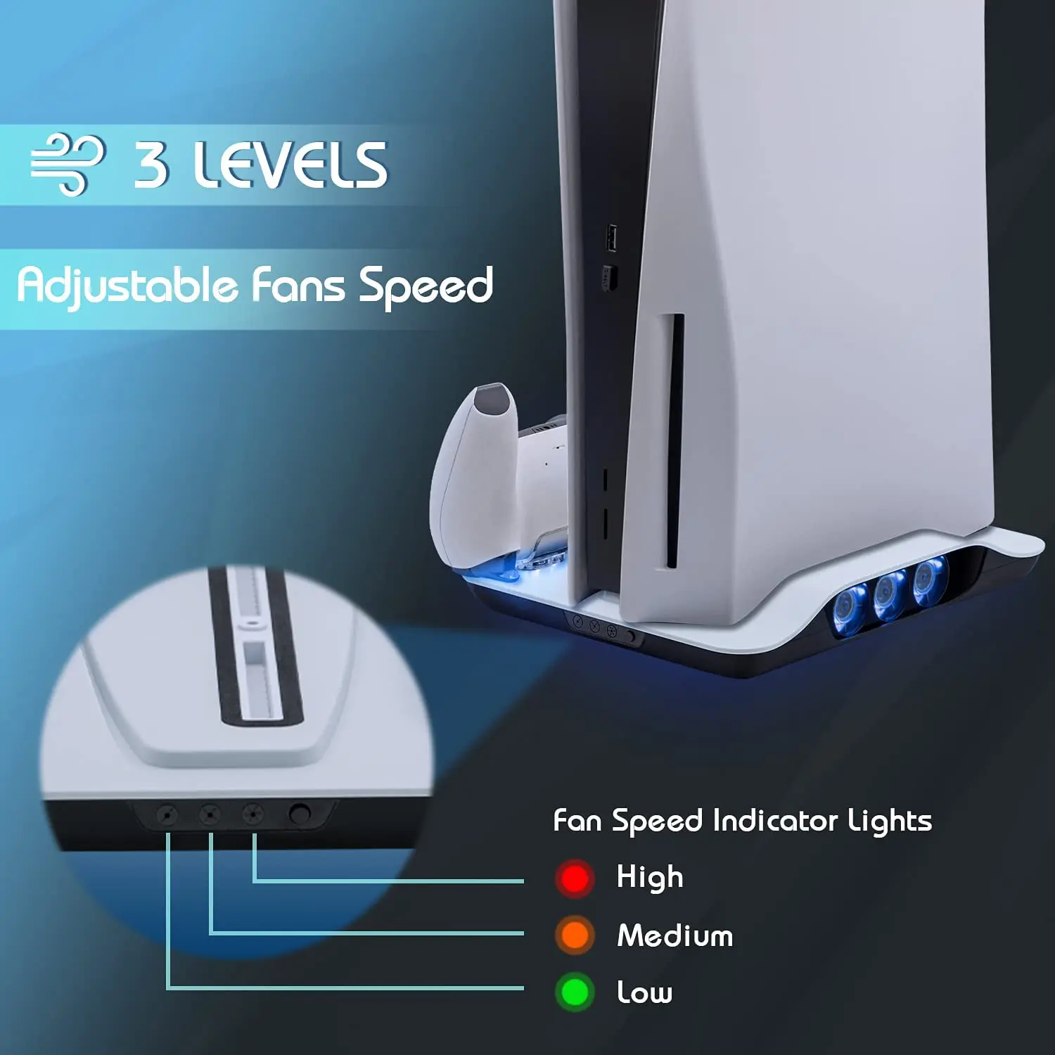 Thumbnail 4 - #28 Latest PS5 Cooling Stations Offers