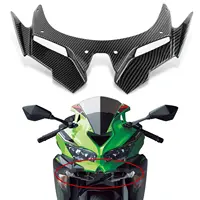Winglets de carenado delantero de motocicleta para Kawasaki Ninja ZX4R ZX-25R X25R zx-25r zx4r 2021-2024 cubierta de carenado frontal