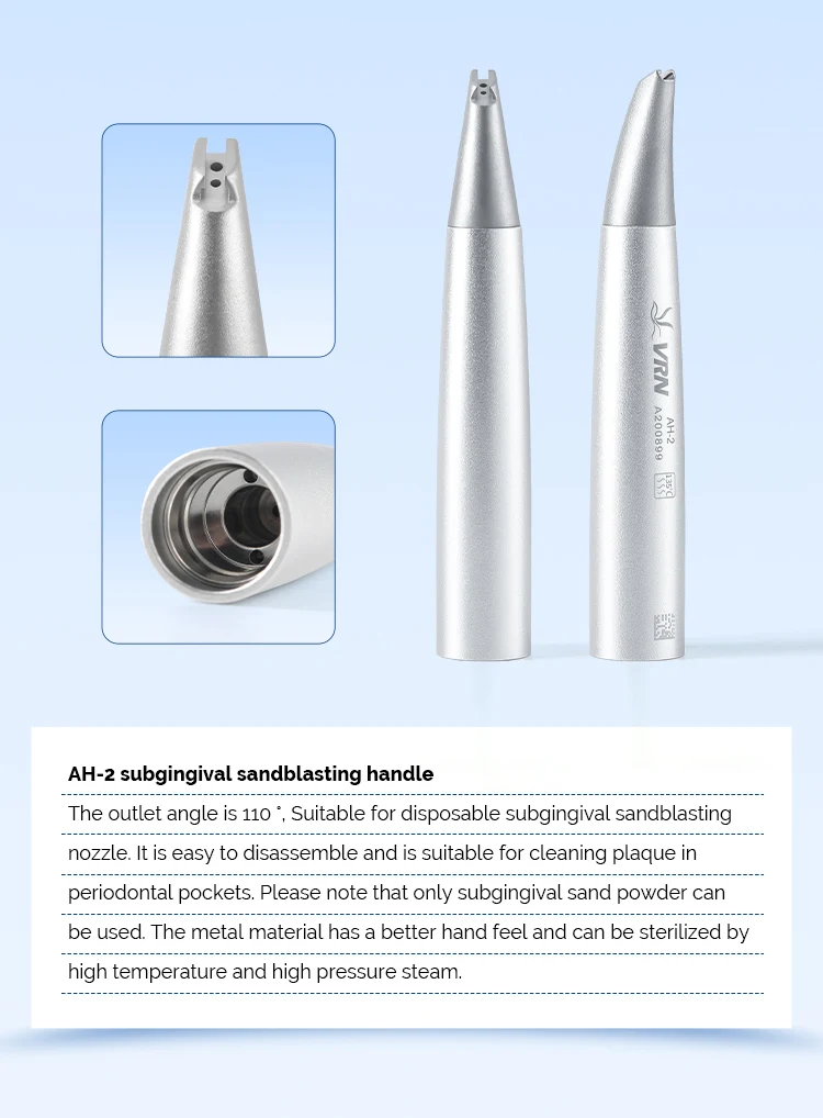 AZDENT Dental Air Polisher Dental Subgingival Handstück Griff Düsen Werkzeug Passend für EMS Air-Flow Ultraschall-Periodontal-Scaler – Detail 6