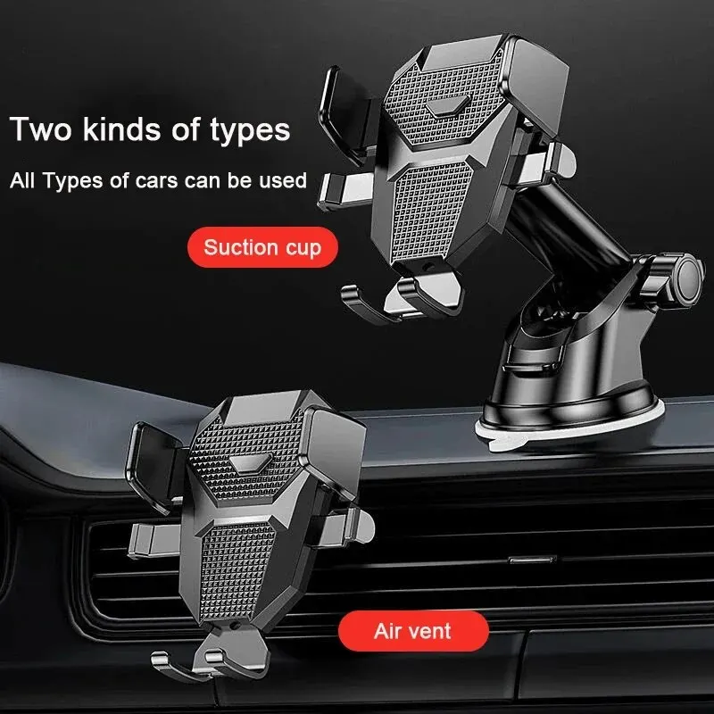 Sucker Car Phone Holder Mount Stand Suction Cup Smartphone Mobile Cell Support in Car Bracket For iPhone Xiaomi Huawei Samsung