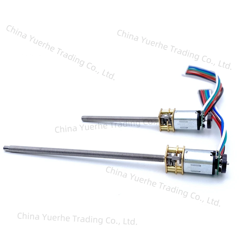 N20 تيار مستمر موتور تروس Thred برغي رمح 3V6V12V لتقوم بها بنفسك نموذج المغناطيسي 7PPR التشفير محرك روبوت ذكي