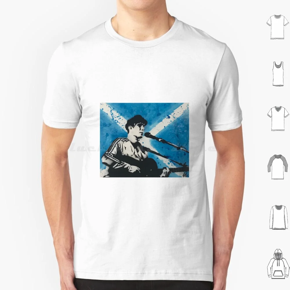 ‘gerry Cinnamon’ T Shirt Cotton Men Women DIY Print Gerry Cinnamon Music Scotland
