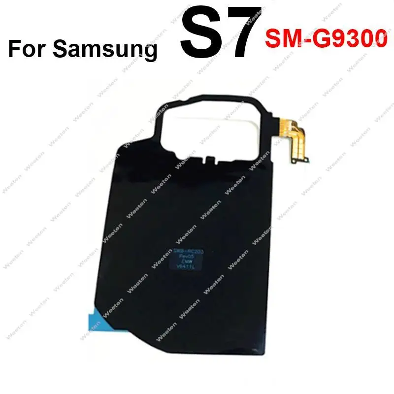 Wireless Charger Board Chip NFC Antenna Panel Coil Flex Cable For Samsung S7 S8 S9 S10 S10e Plus S20 Edge Plus Ultra  4G 5G