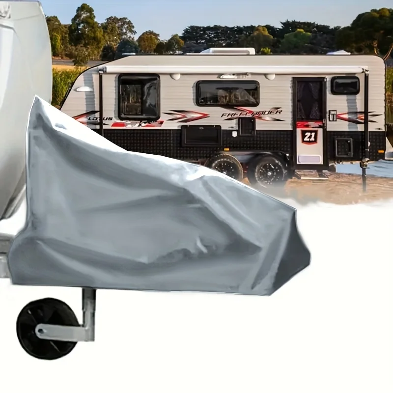 غطاء حماية بخطاف المقطورة RV - شبكة متينة من النايلون قابلة للتنفس، مناسبة لمركبات الترفيهية والسيارات وإكسسوارات السفر