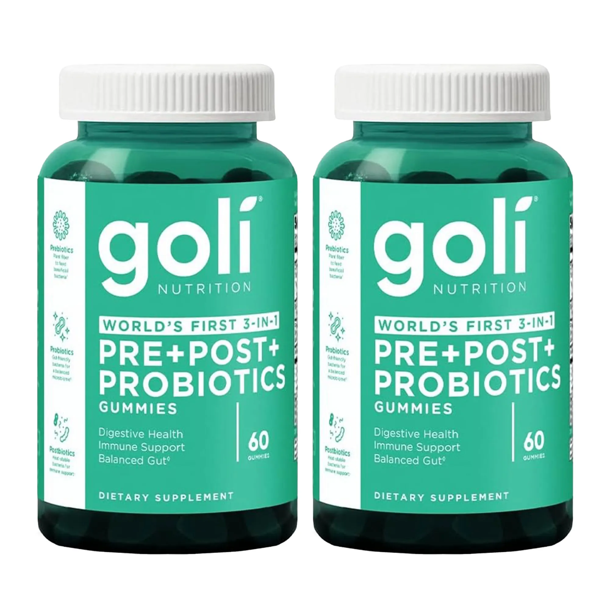 

Pre+Post+Probiotics Gummy — повышает иммунитет, снижает газ, баланс кишечника Флора, способствует пищеварению кишечника, без глютена
