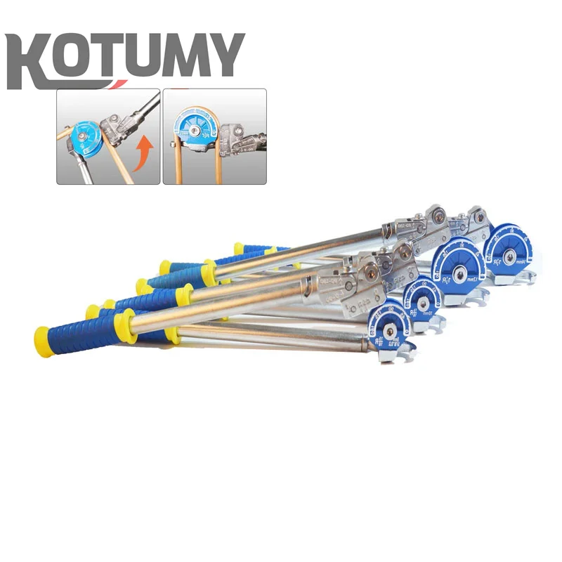8-22mm Manual Stainless Steel Pipe Bender Multifunction Copper Tube Bending Machine Lever Type Heavy Duty Tubing Bending Tools