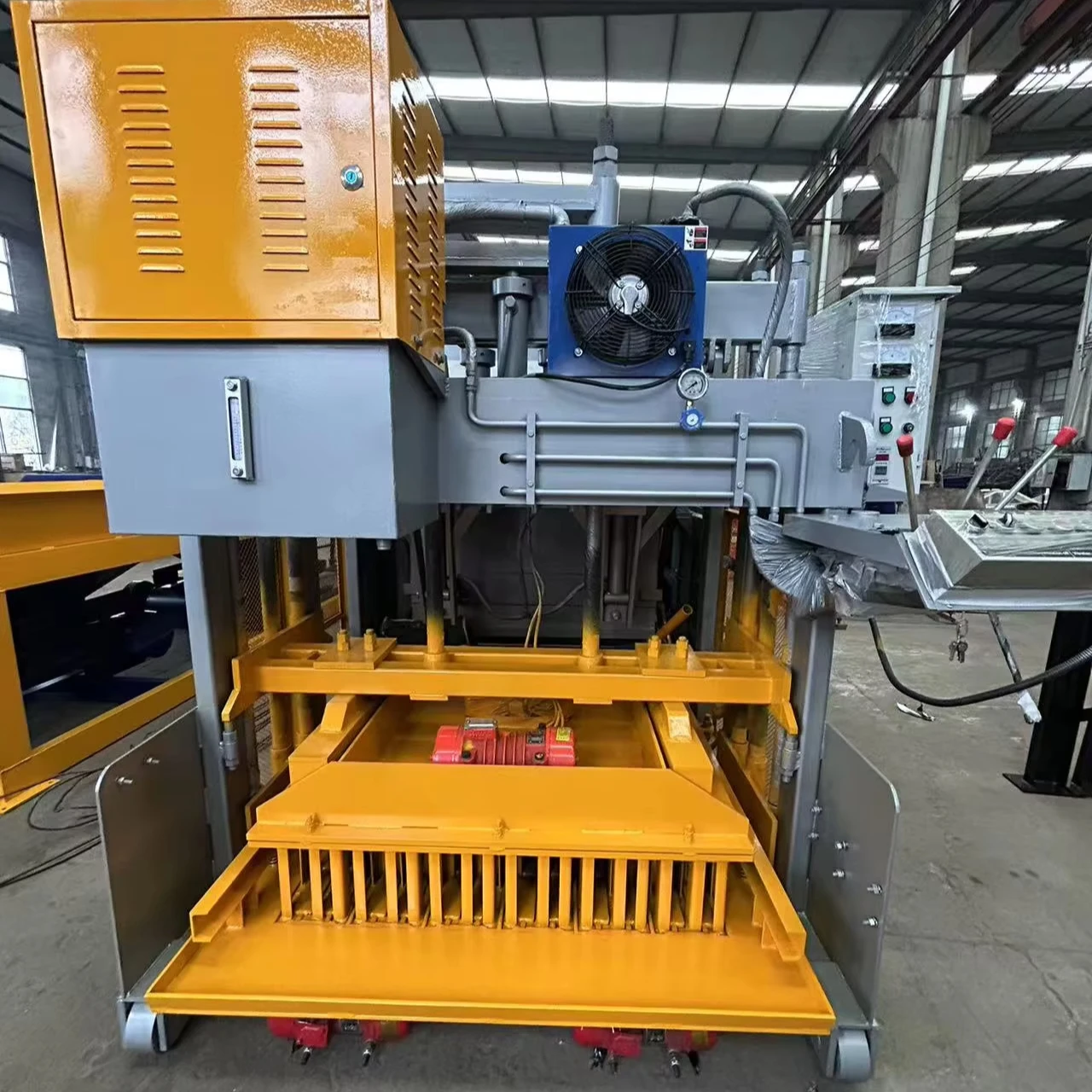 10A Mobile Brick Making Machine Small Red Clay Brick Automatic Blocking Machine with Manual Component Mold Pump For Sale