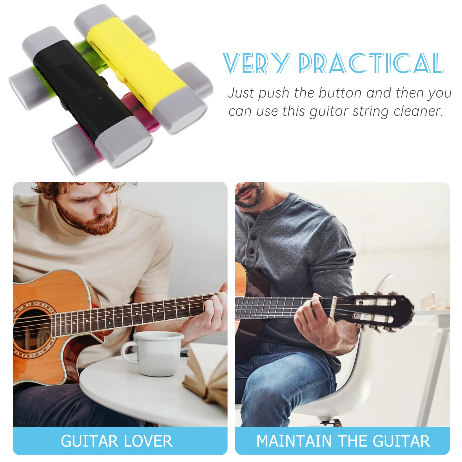 Gitarre String Care Pen Rost Entfernung Werkzeug Für Elektrische Bass Violine Anti-Rost Reinigung Pinsel Musical Instrument Wartung