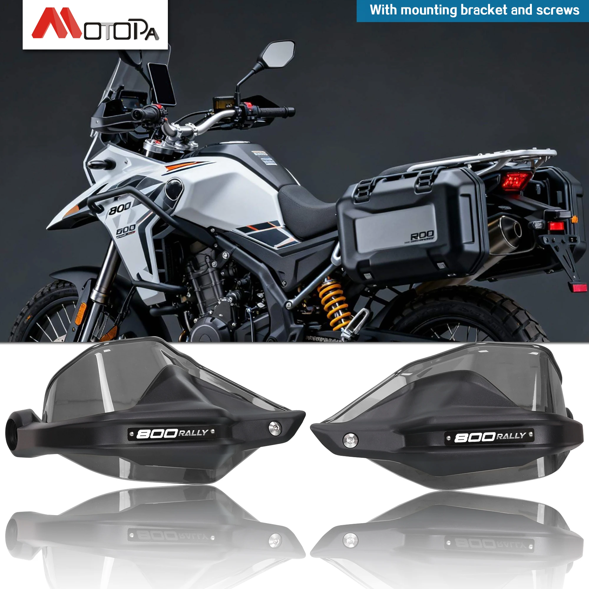 

2025 2026 Voge 800 rally Handlebar Handguard Shield Hand Guard Lever Windshield Protector Screen Cover for Voge 800 rally