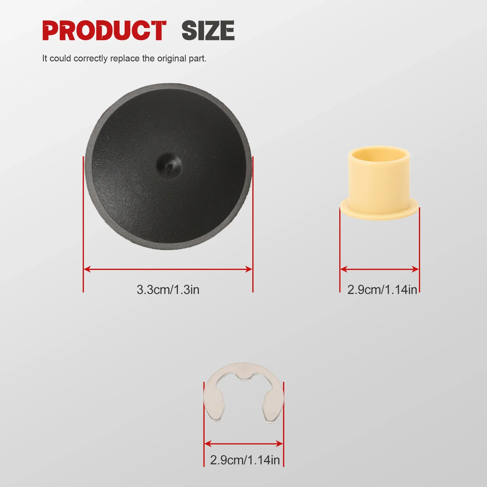 

53-815949 Пластиковая втулка силовой обшивки для Mercruiser Alpha 1 Gen II 23-815950 815951