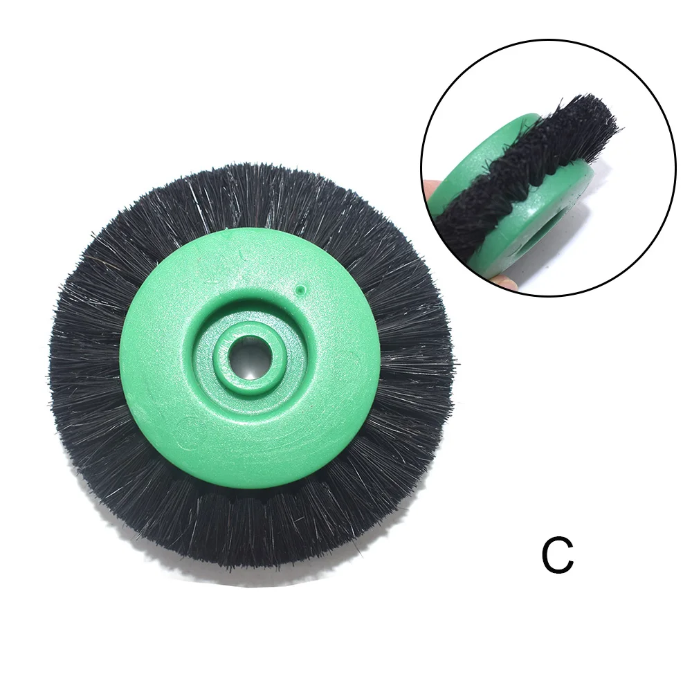 1PCS White Black Bristle Brush Polishing Wheel Brush for Polishing Tool Accessories Abrasive Brushes 3C/4C