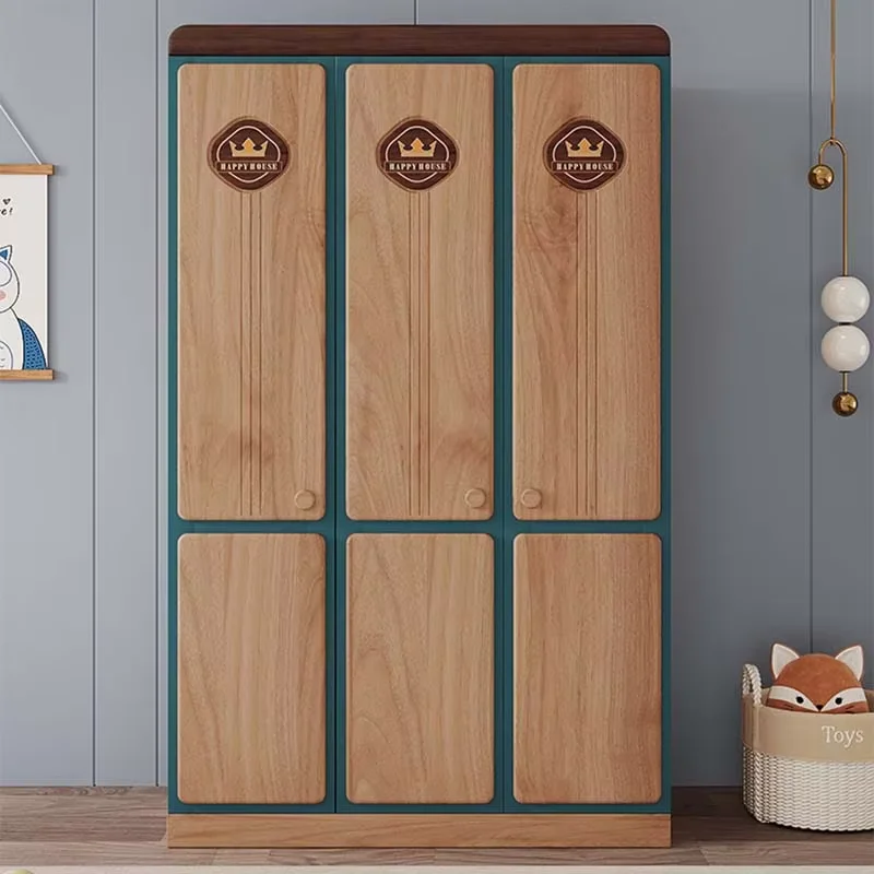 European Modern Wardrobe Nordic Space Saving Living Room Storage Wardrobe Bedroom Hotel Apartment Ropero Armable Home Furniture