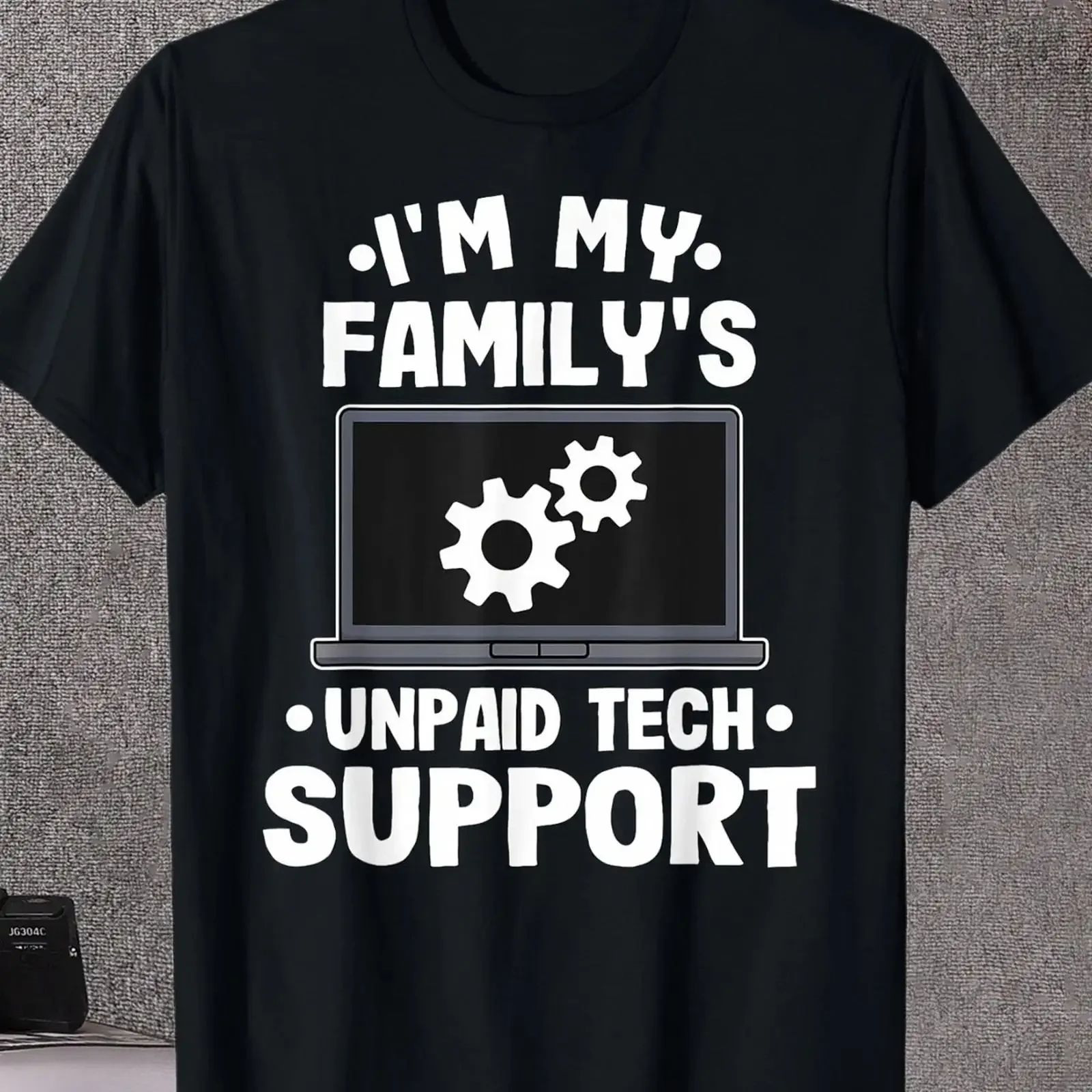 I Am Free Technical Support from My Family Funny Computer Engineer T shirt vintage Washed Comfortable Casual streetwear
