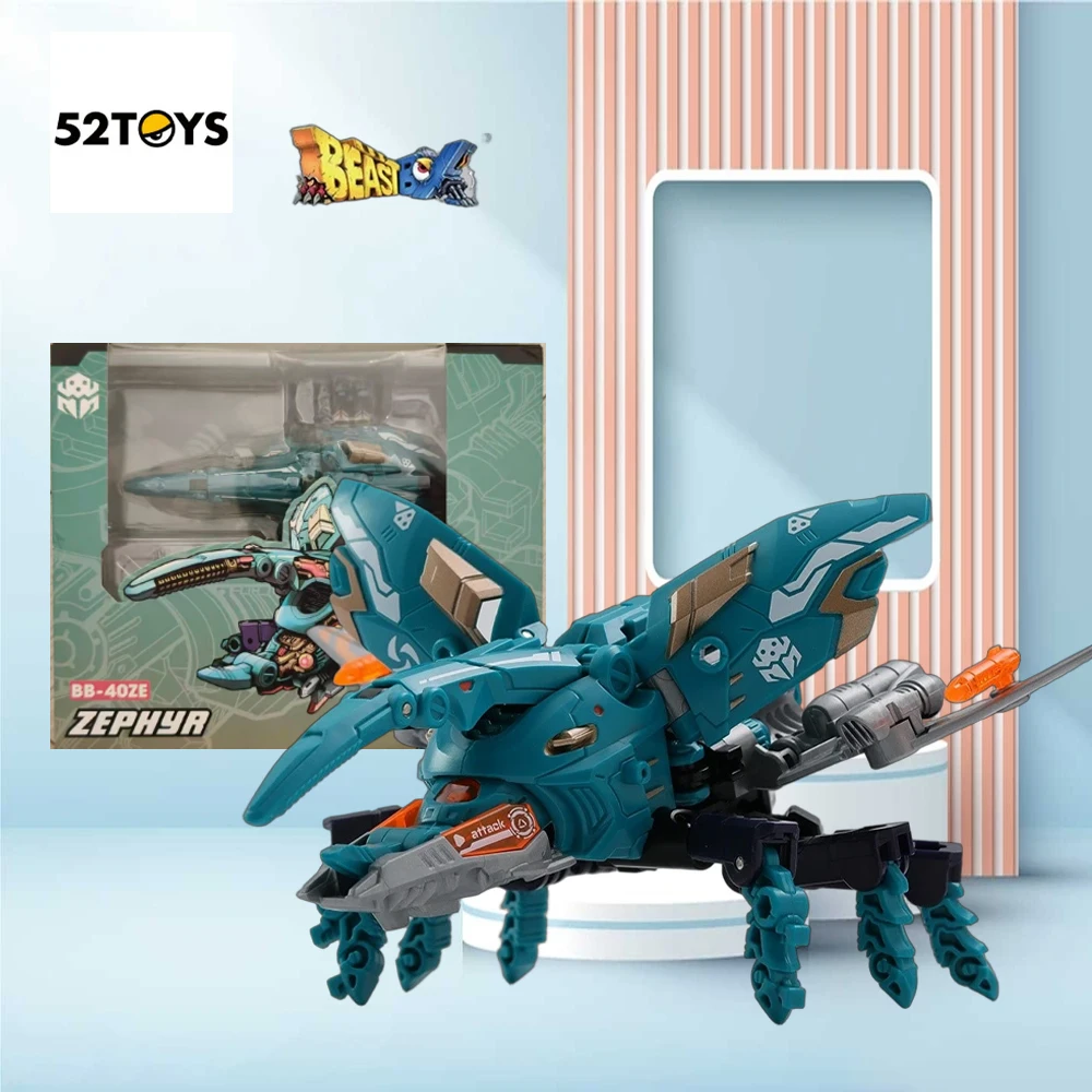 52TOYS BeastBox BB-40ZE Zephyr Figurine d'action transformable Pterosaure Mecha