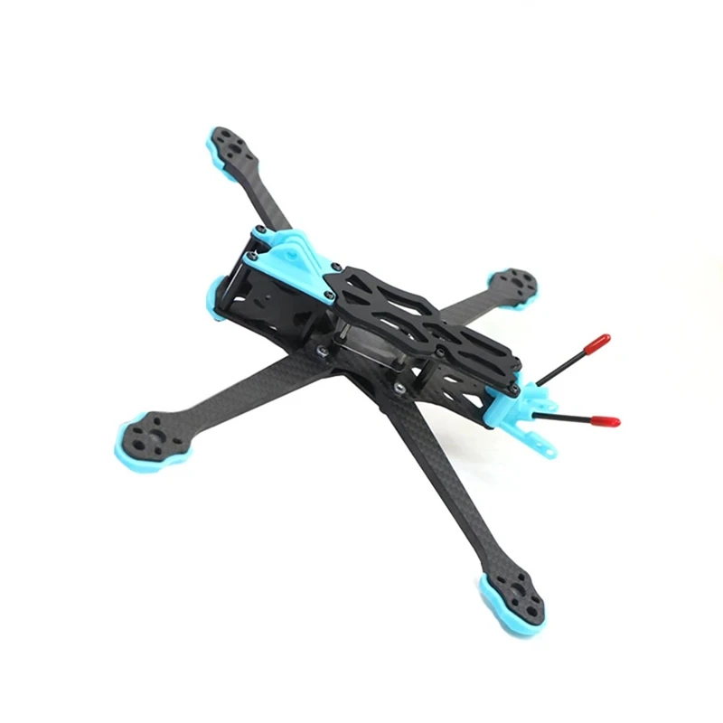 For APEX 7 Inch Carbon Fiber Quadcopter Frame+Print Kit 5.5Mm Arm For APEX FPV Freestyle RC Racing Drone Models Durable