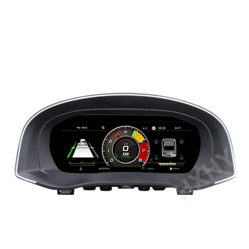 Car LCD Digital Cluster Virtual Cockpit SpeedMeter Dash Carplay For Volkswagen US American Passat Instrument Screen Panel Unit