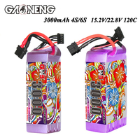 GNB Lipo Battery 4S 6S HV 15.2V 22.8V 3000mAh 120C/240C for RC FPV Drone Quadcopter Helicopter Aircraft RC Car Boat Parts Hobby