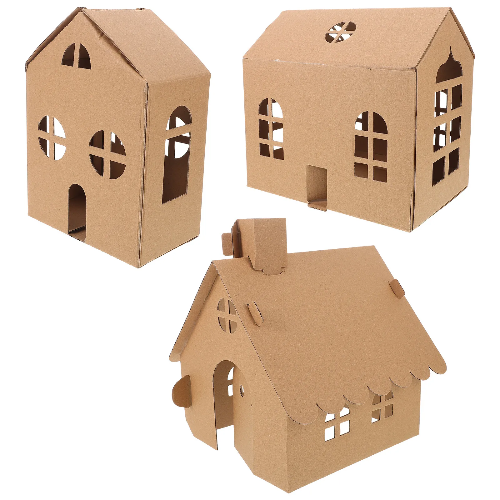 

Набор для творчества для детей: 3 шт. аксессуаров для сборки кукольного домика своими руками