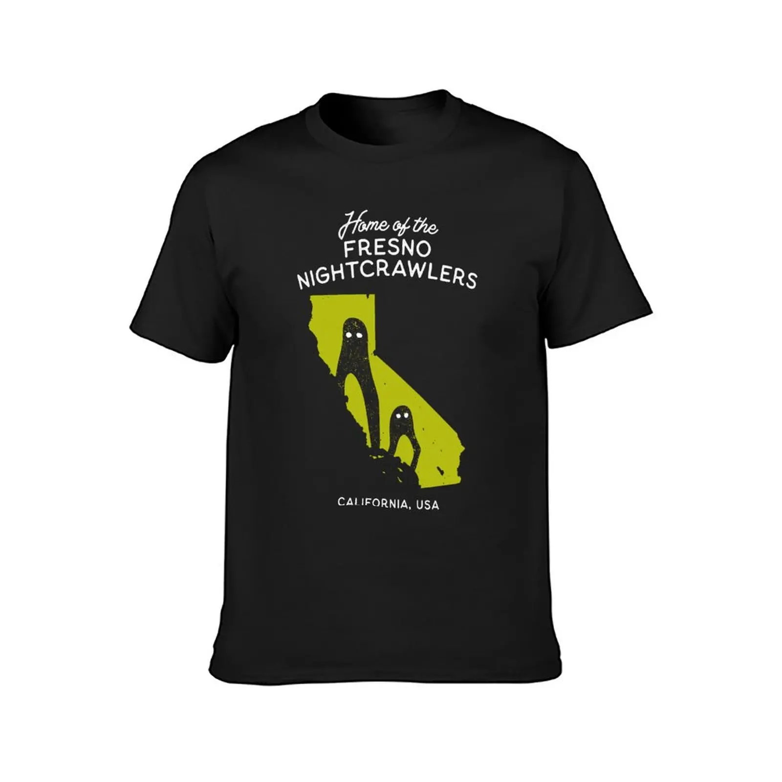 Music Vintage Retro Home Of The Fresno Nightcrawlers Home State Cryptid Collection Gifts For Music F T-Shirt