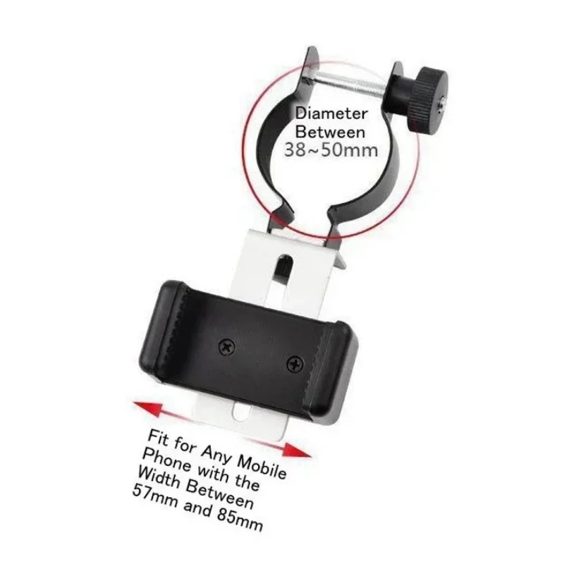 

2PCS Smartphone Photography Adapter for Microscope Binocular Spotting Scope Monocular Telescope Connector Cellphone Holder