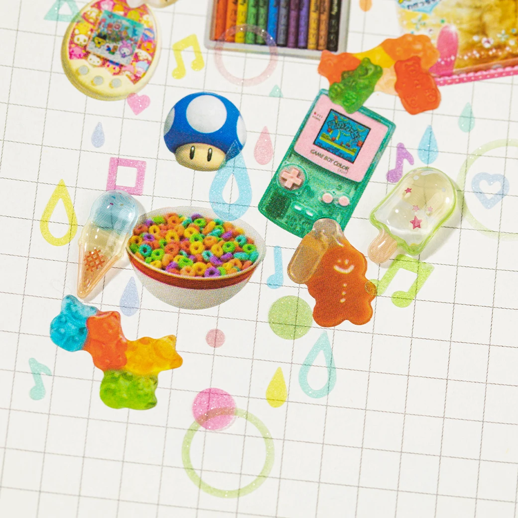 50mm * 2m Star River Roll Serie Kawaii Washi Adesivi Nastro adesivo Manuale creativo Decorazione Scrapbook fai da te Materiale base