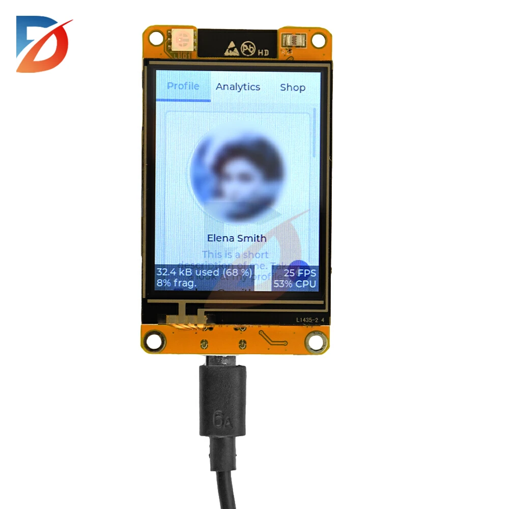 ScreenControl ESP32 2.4-Inch Capacitive Touch Display: A Practical Guide for Embedded Developers