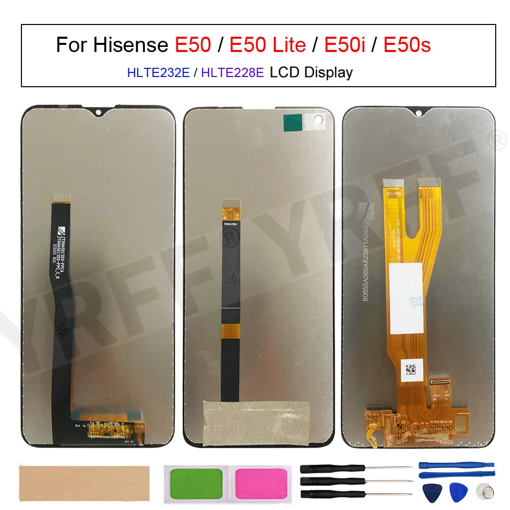 For Hisense E50 Lite E50i E50s LCD Display Screen For Hisense HLTE232E HLTE228E LCD Touch Screen Digitizer Assembly Replacement