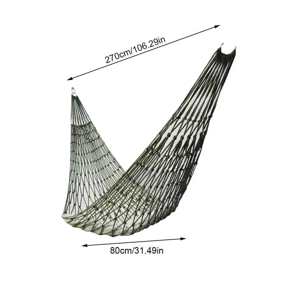 Mesh Hammock Camping Nylon Hammock Portable Garden Mesh Net Sleeping Bed Hamaca For Outdoor Travel Camping Hamak