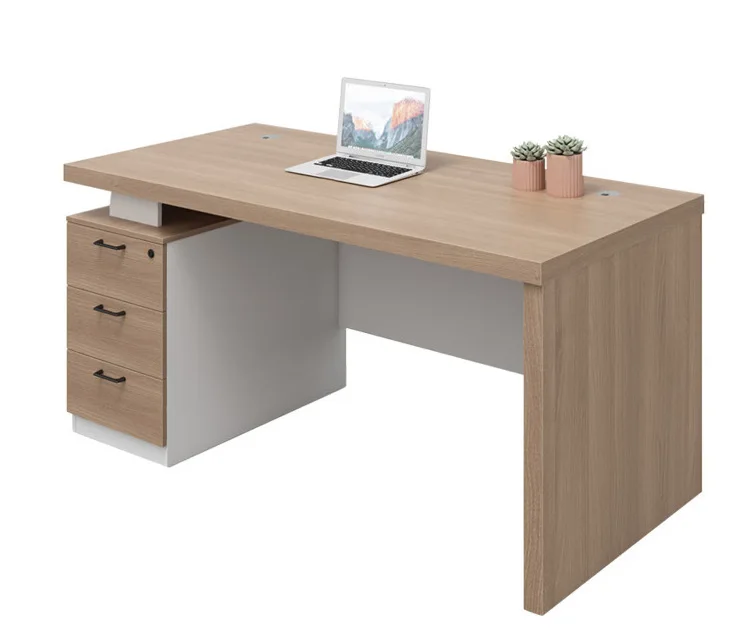 

Hot Selling Office Furniture Desk Desktop Computer Screen Computer Desk with Storage Cabinet