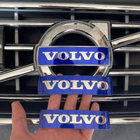 Car Front Grille Trunk Logo Sticker Decoration Accessories For Volvo Rdesign Polestar AWD V50 S60 XC60 S40 XC40 XC90 V60 S80 S90