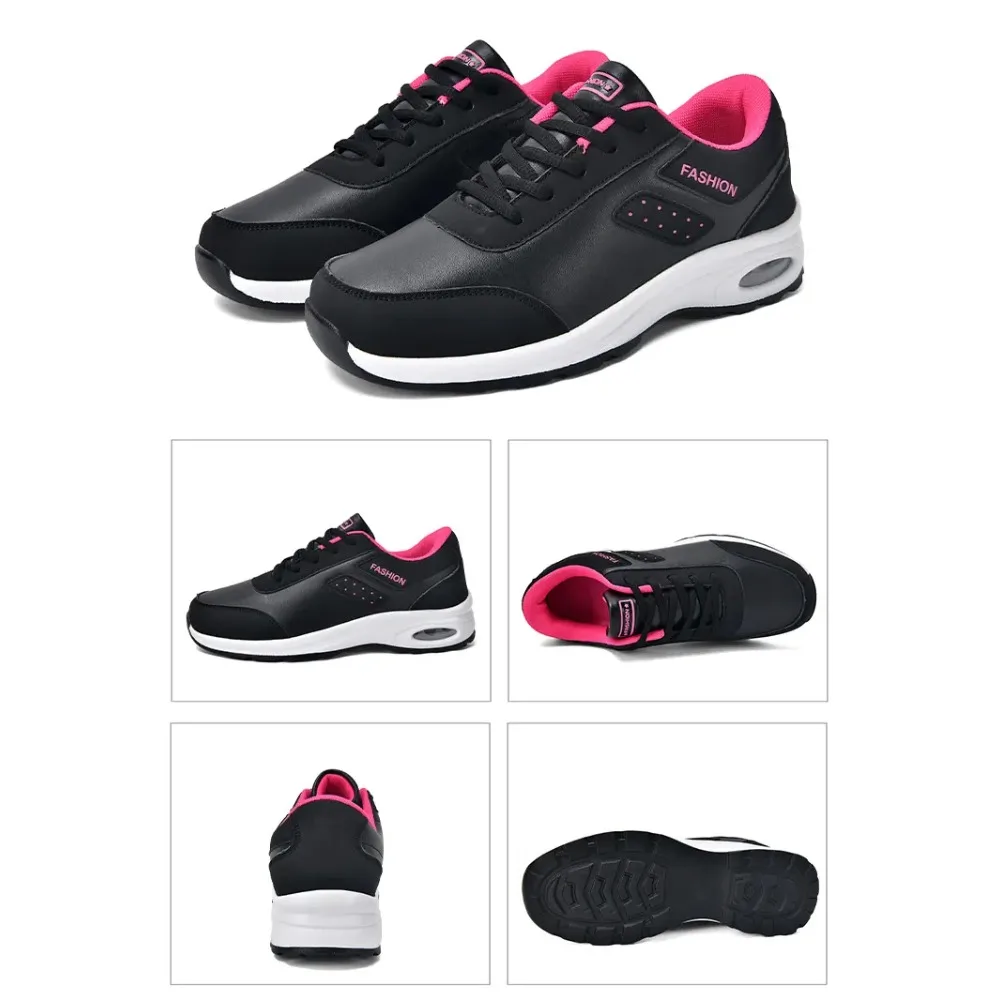 العلامة التجارية الرجال أحذية رياضية تنوعا وسادة هوائية احذية الجري الرجال منصة جلدية أحذية مفلكنة تنفس الرجال أحذية رياضية غير رسمية