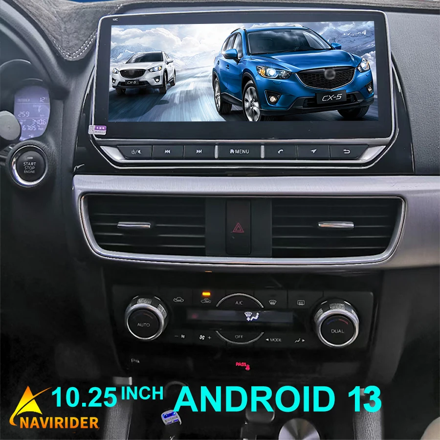 

10.25inch Car GPS for Mazda CX-5 2014 2015 Android 13 Stereo Multimedia Video Player 2016 CX5 Radio Carplay Head Unit IPS Screen