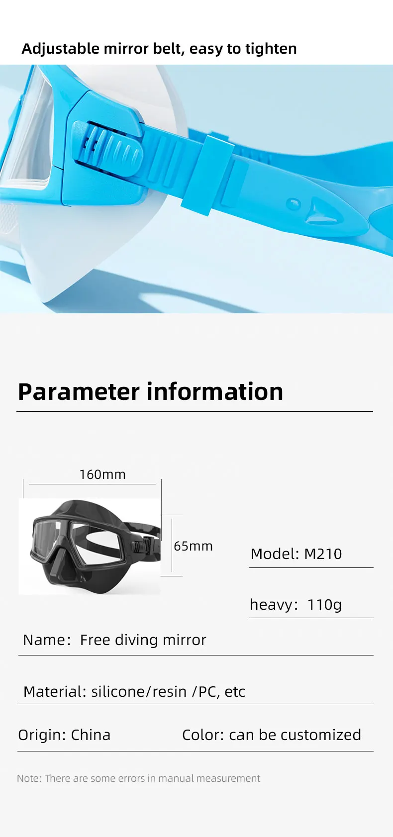Professionelles Tauchmasken-Set für Erwachsene – HD-Antibeschlag-Linse, UV-Schutz, verstellbare Schnorchel- und Schwimmbrille für Taucher – Detail 10