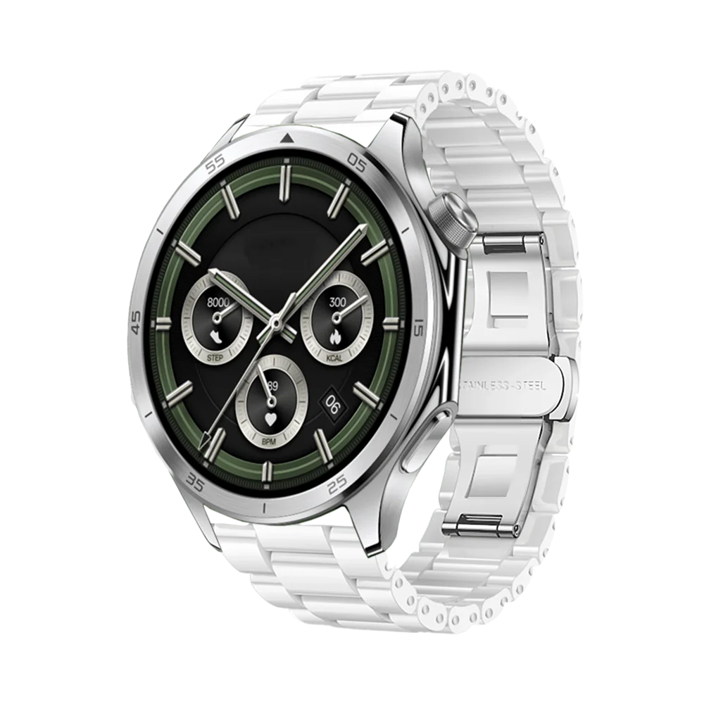 Браслет, совместимый с OnePlus 3 2 2R 22 мм, керамический ремешок для OnePlus 3 2 2R 22 мм, мужской и женский ремешок с пряжкой-бабочкой, аксессуары