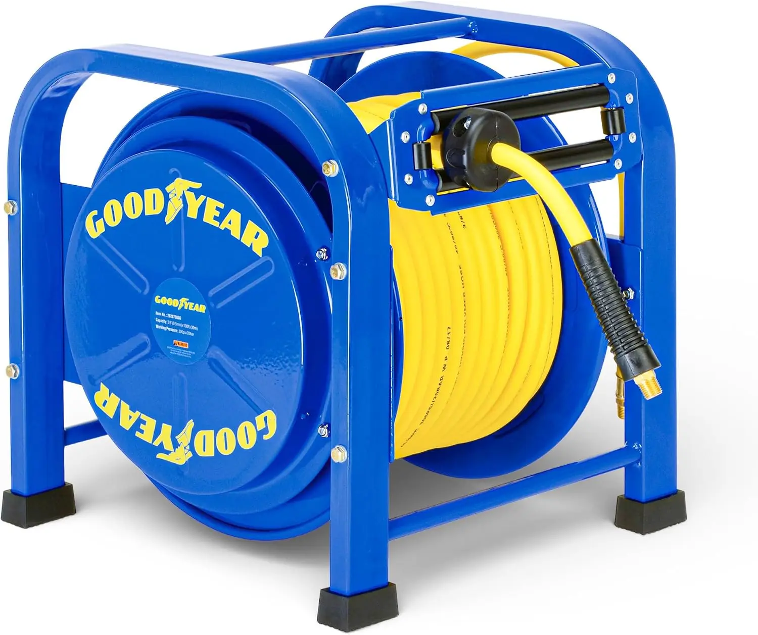 Retractable Air Hose Reel, 3/8