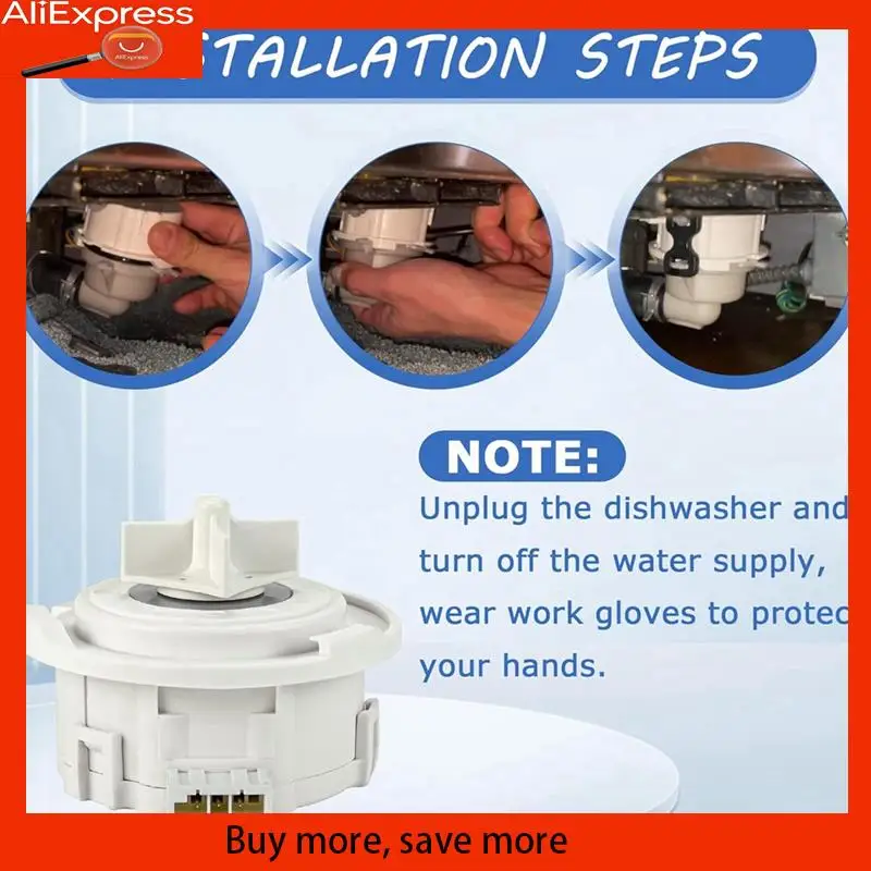 

Сливной насос посудомоечной машины A67Z EAU62043401 EAU62043403 для посудомоечной машины/сушилки Ken-More, замена EAU60710801 EAU60710802