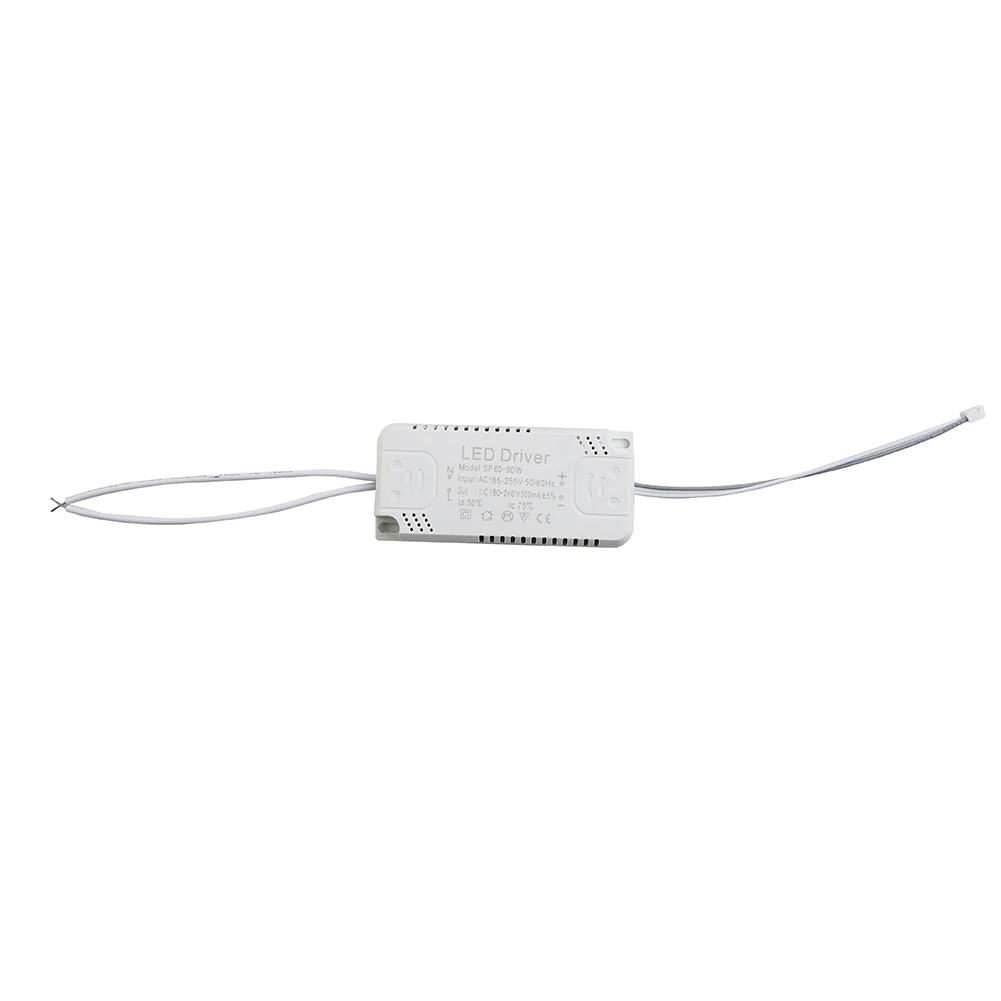 Adapter LED Driver Replacement Transformer 240-300mA 40-60W 60-80W 8-24W 24-40W AC165-265V Durable Performance