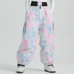 Men's Women's Skiing Snowboarding Tousers New 2025 Loose Snow Pants Winter Ski Pants Windproof Warm Waterproof Outdoor Sports