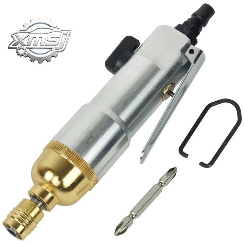 Destornillador  aire  vástago recto, stornillador  impacto  1/4 pulgadas con velocidad Variable, herramienta neumática