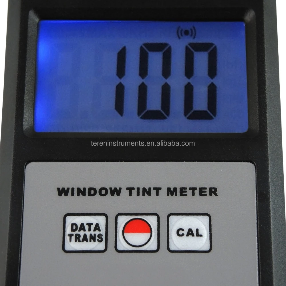 WTM-1100 Portable LCD Light Transmittance Tester Window Tint Meter For Glass