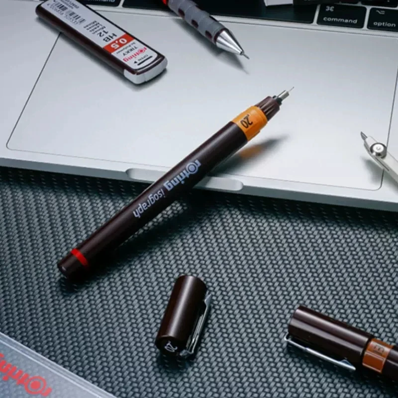 Germany Rotring Isograaf Naaldpen Set Waterdichte Slag Architectonisch Ingenieur Professionele Tekening Ontwerp Strips Fineliner