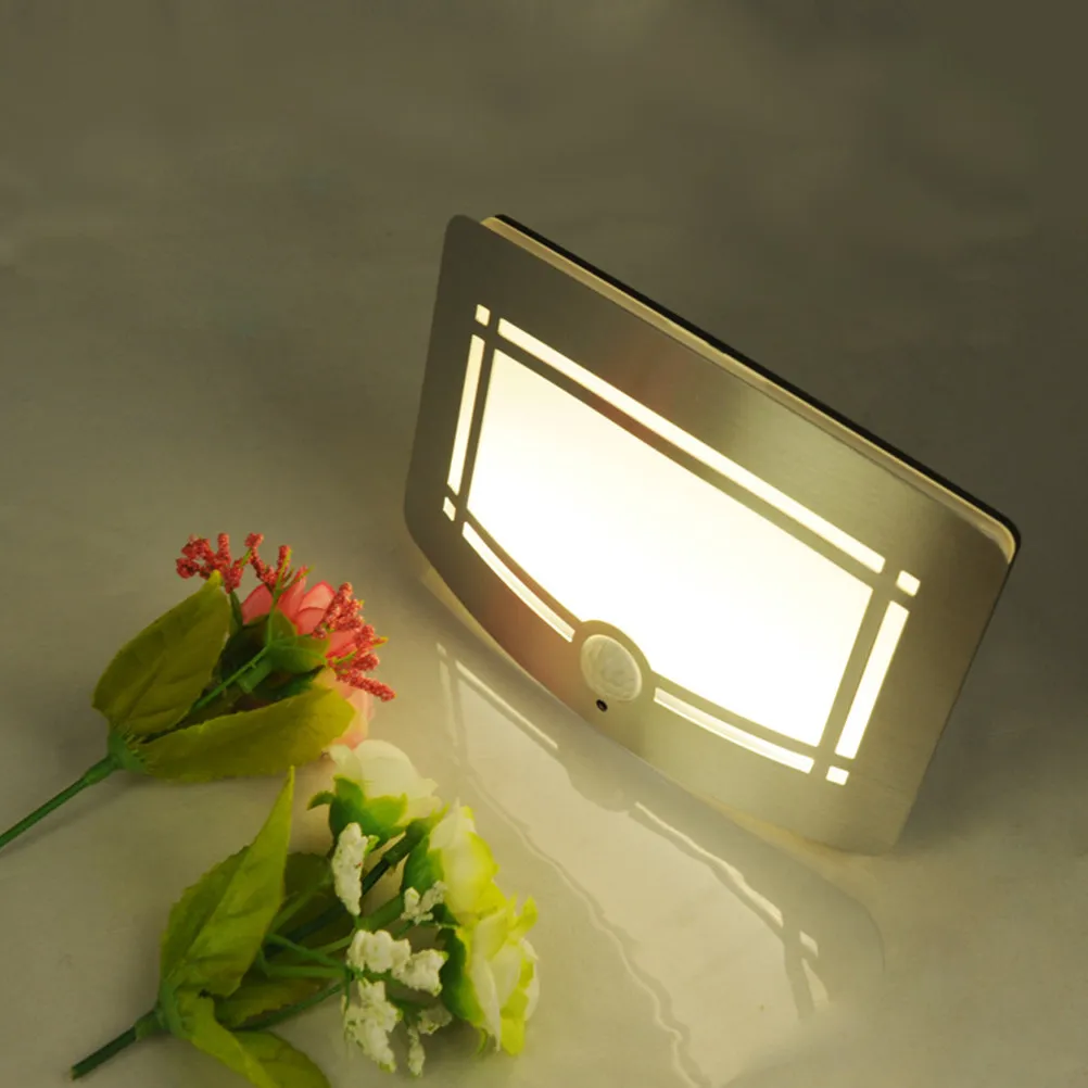 2pcs-motion-sensor-wall-light-battery-operated-for-corridor-closet-garage-stairway-wireless-led-night-light-warm-white