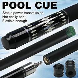 Professional Carbon Fiber Billiards Cue Stick Bag Set 12.5mm Tip Pool Cue Accessories for Carom Billiard Occupation Pool Games
