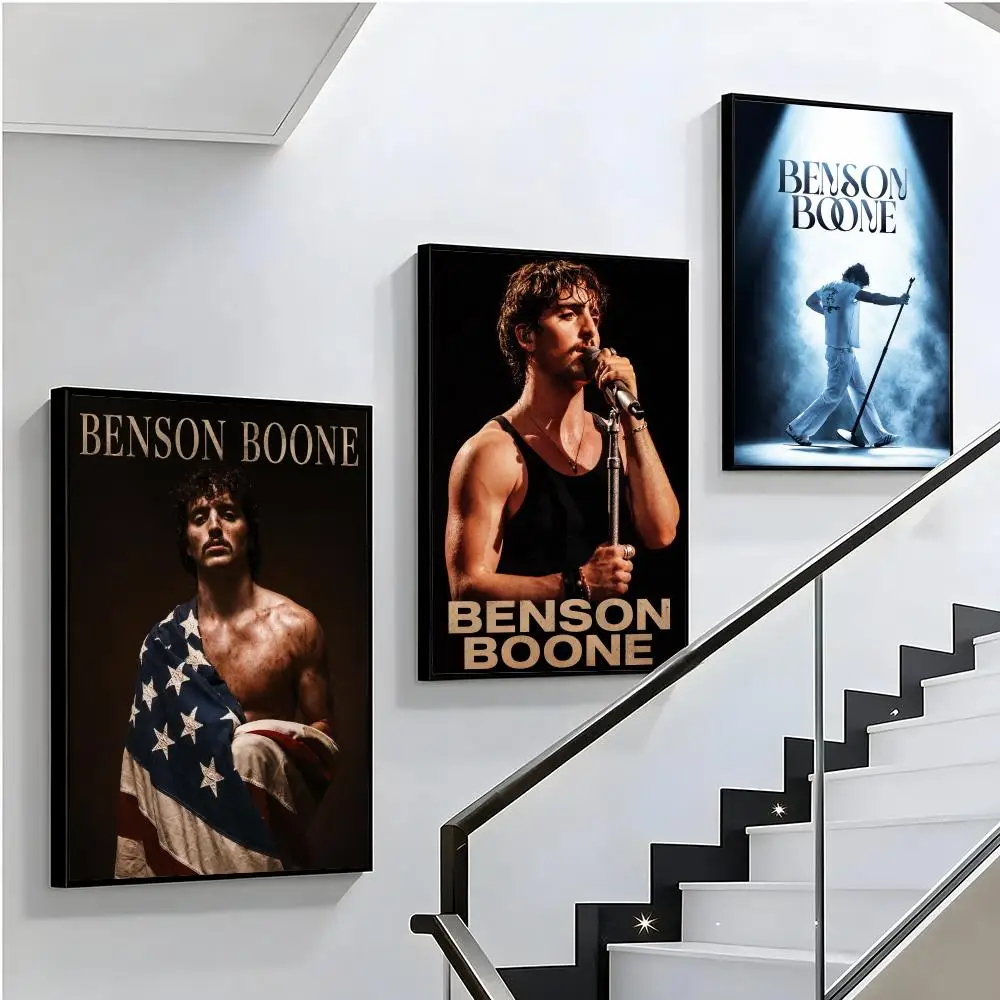 Benson Boone Poster HD Poster Sophisticated Modern Aesthetic Wall Art For Living Room Bedroom Office Cafe Decor Ideal Gift