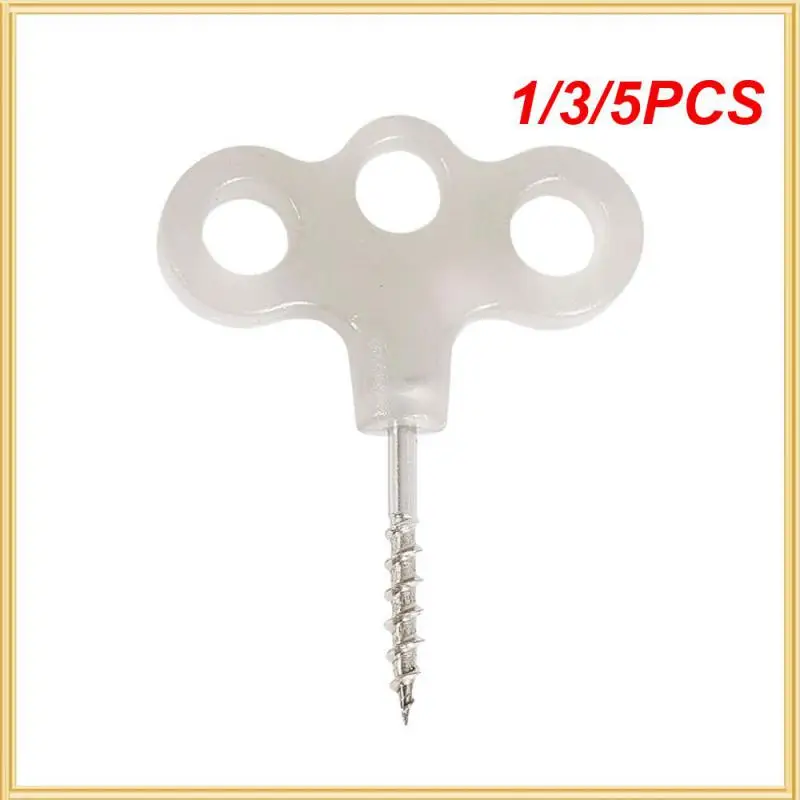 1/3/5 шт. винт с тремя очками из нержавеющей стали, три отверстия, оборудование для кемпинга, светящийся пластиковый резьбовой напольный гвоздь, удобный