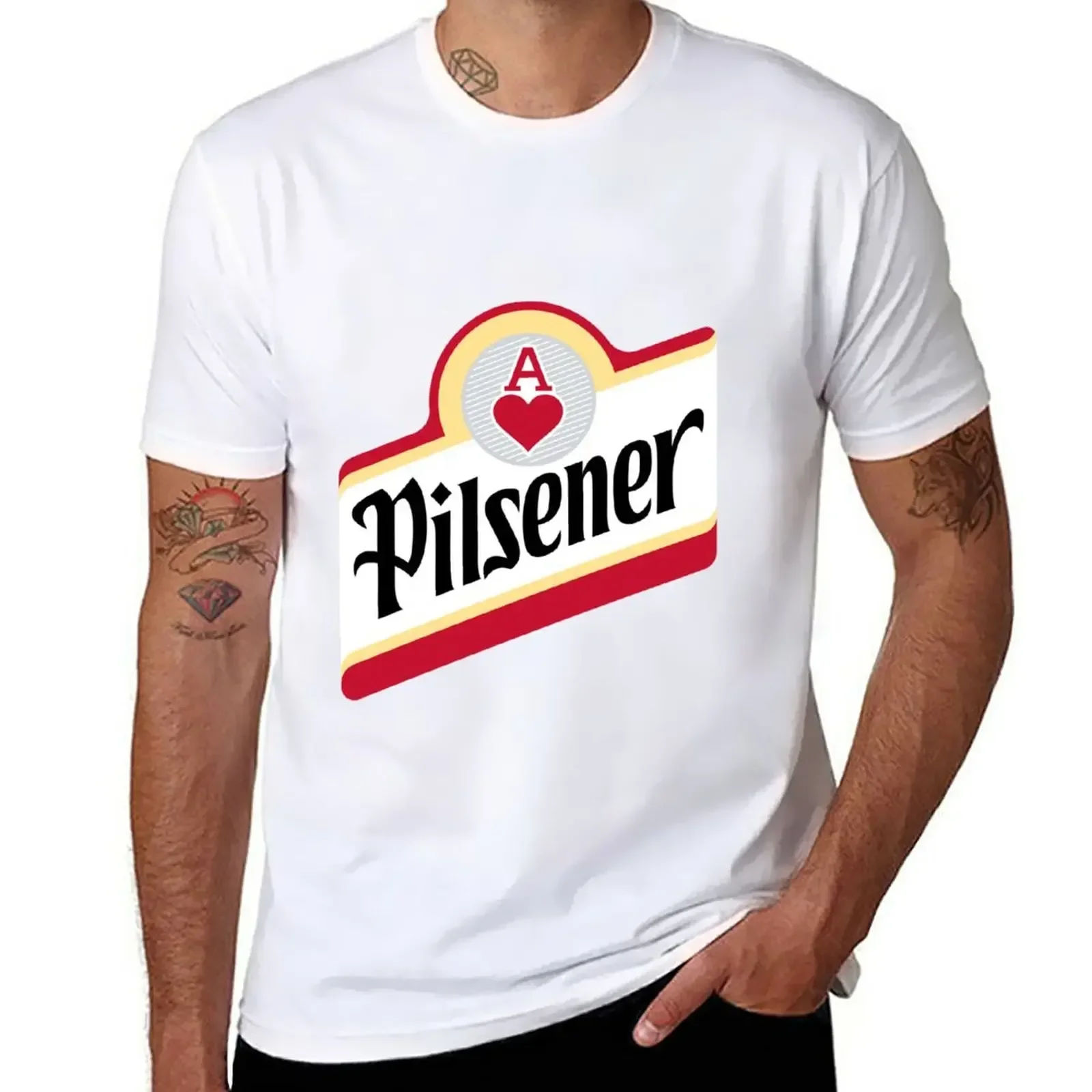 Pilsener El Salvador Beer T-Shirt T-shirt for a boy Anime t-shirt funny t shirt workout shirts for men