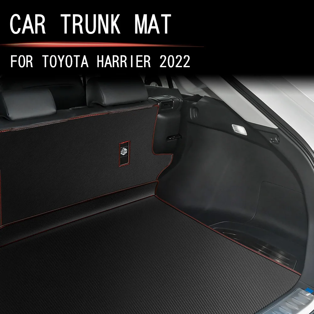 

For Toyota Harrier Venza 2020 2021 2022 Leather Trunk Mat Fully Enclosed Special Tailgate Mat Tailgate Protective Mat
