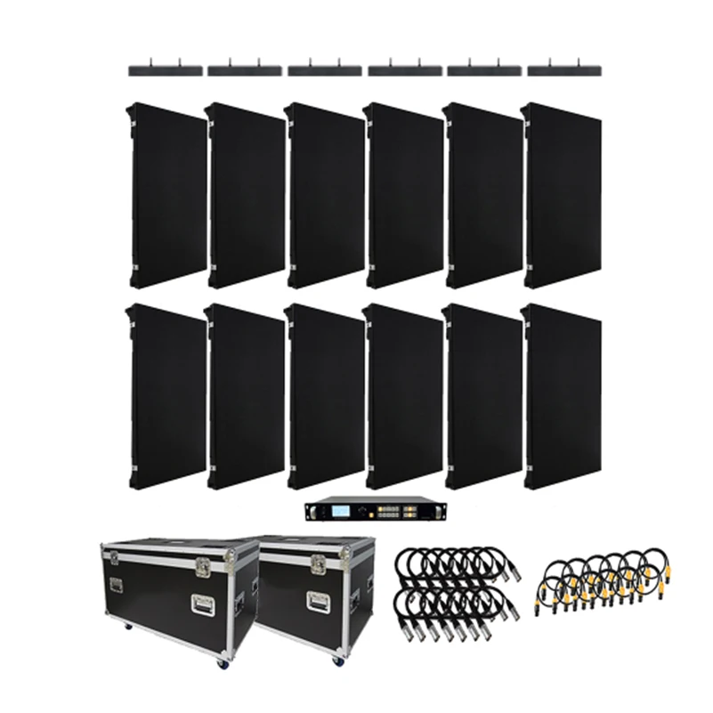 Noleggio P2.604 per interni Pannelli display a LED Noleggio sfondo scenico HD Display a LED sottile