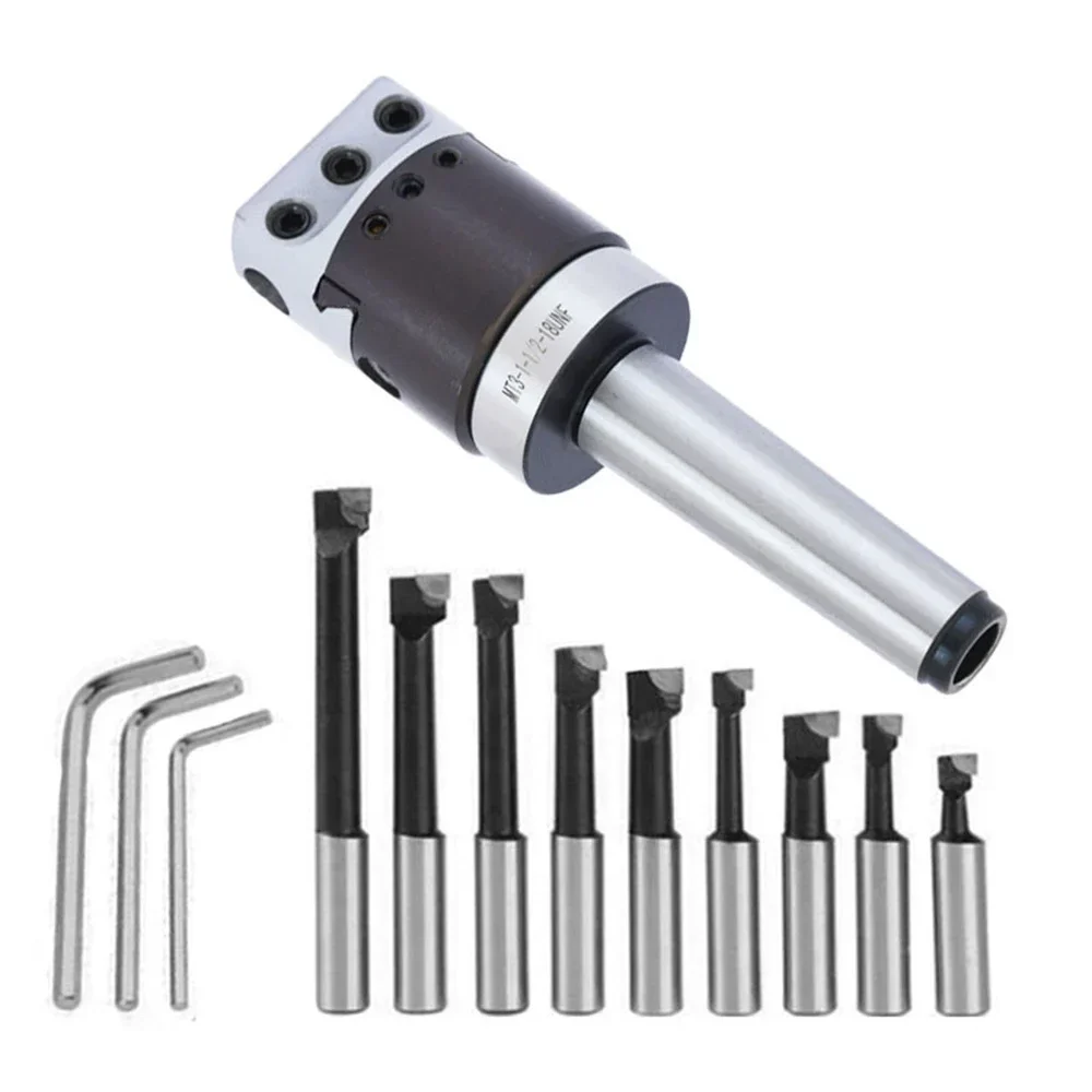 NEW F1 Boring Set 2Inch 50/75/100mm F1 Type Boring Head 12/18/25mm Lathe Milling Holder Boring Bar Set