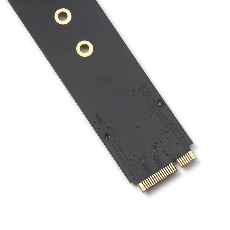 أسود M.2 NGFF SATA SSD محول محول ، بطاقة الناهض لتفاح ماك بوك الهواء ، موصل محول ، A1465 ، A1466